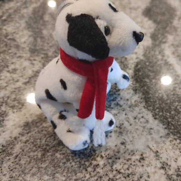 Retired 2002 Jingle Beanie Baby Dizzy, Dalmatian Dog, Christmas Toy - Rattle - Picture 3 of 15